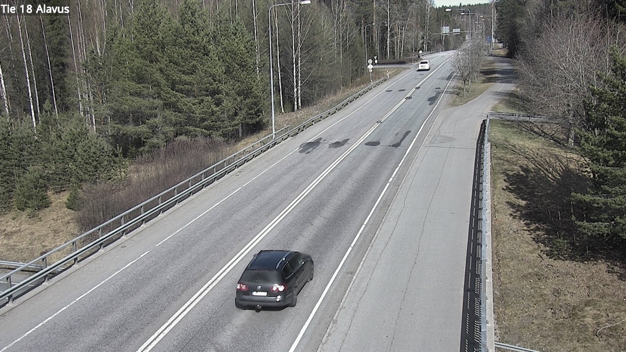 Weather Camera Image Väg 18 Alavo, Alavus, Etelä-Pohjanmaa