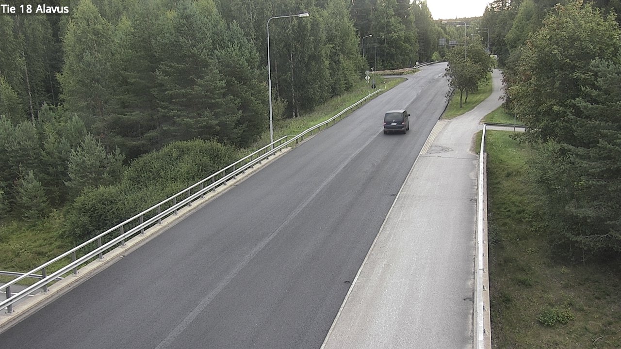 Weather Camera Image Road 18 Alavus, Alavus, Etelä-Pohjanmaa
