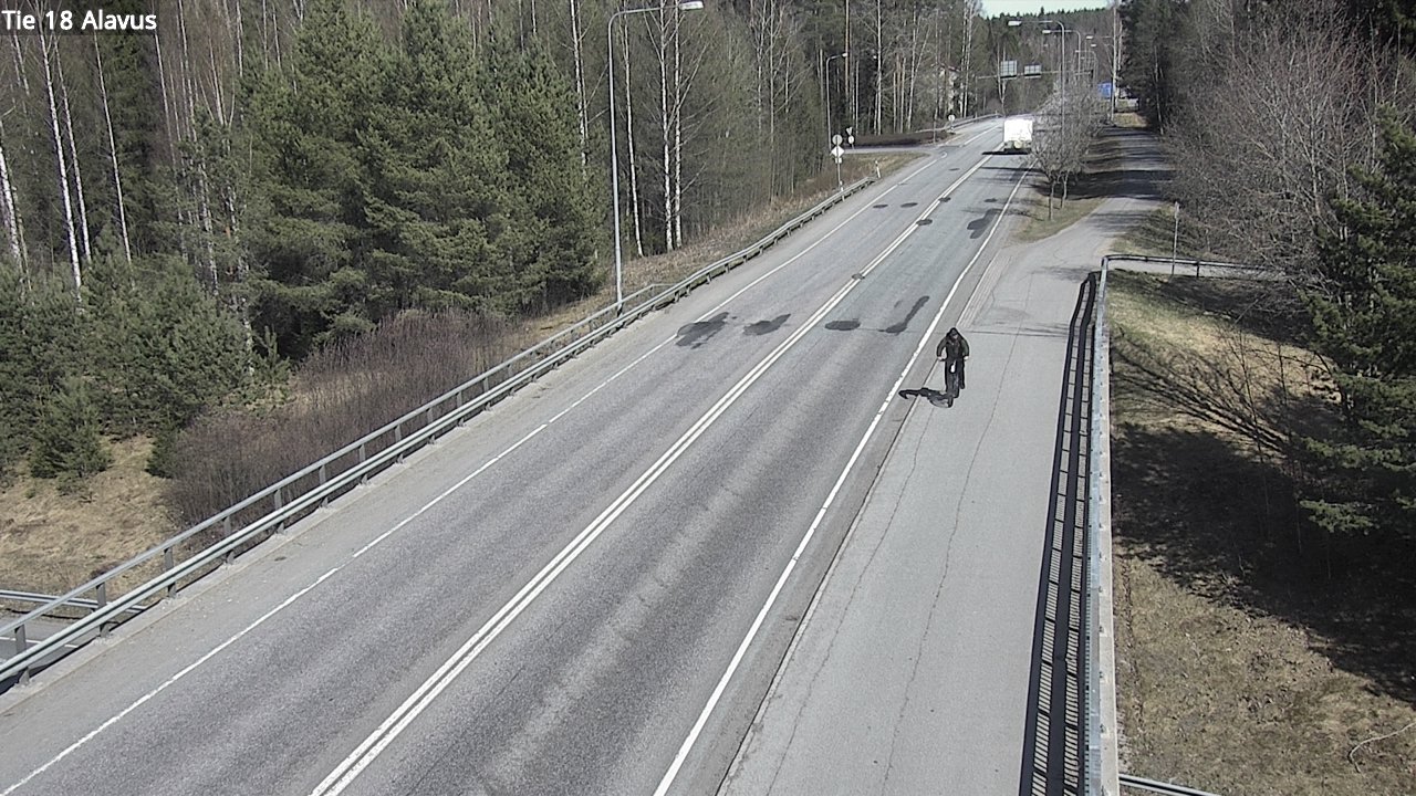Weather Camera Image Väg 18 Alavo, Alavus, Etelä-Pohjanmaa