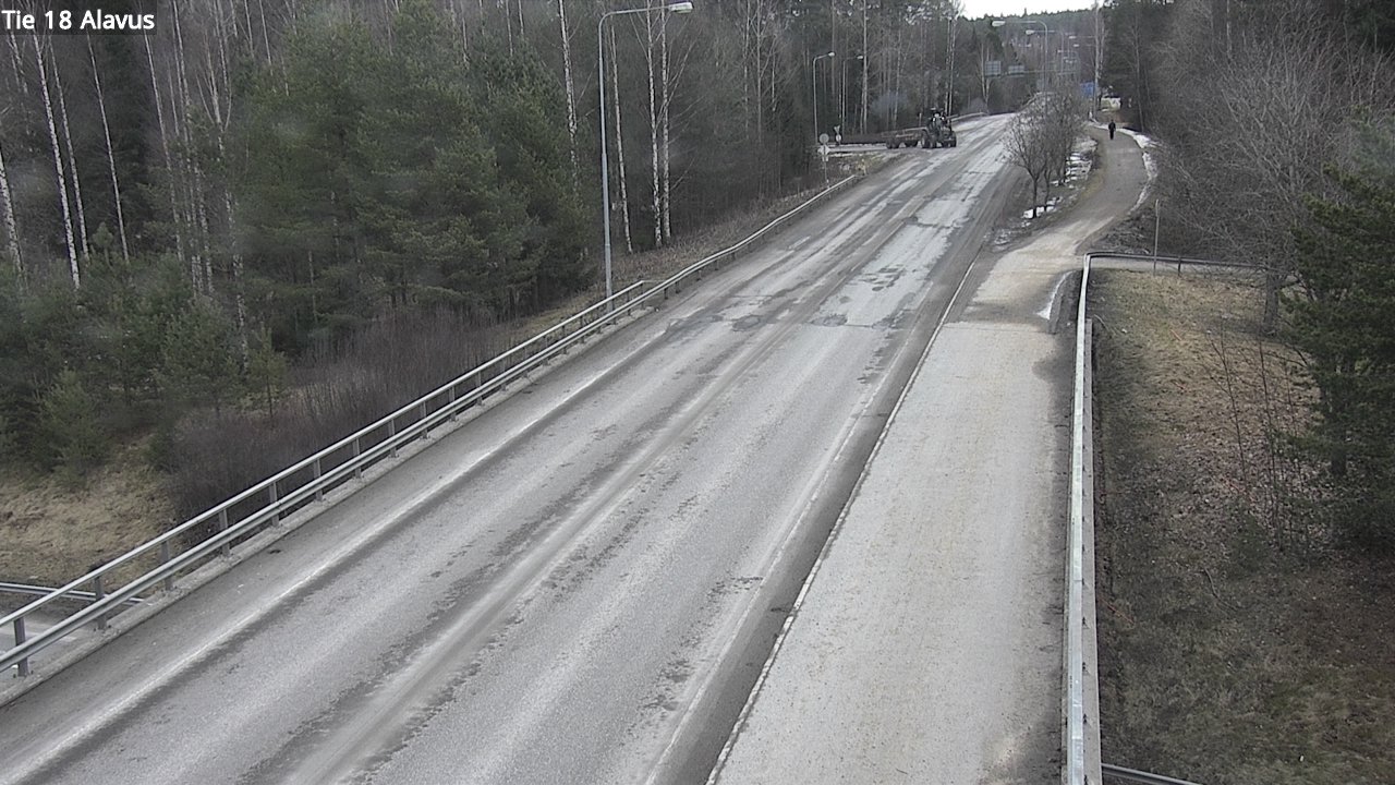Weather Camera Image Väg 18 Alavo, Alavus, Etelä-Pohjanmaa