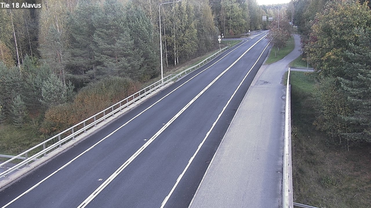 Weather Camera Image Road 18 Alavus, Alavus, Etelä-Pohjanmaa