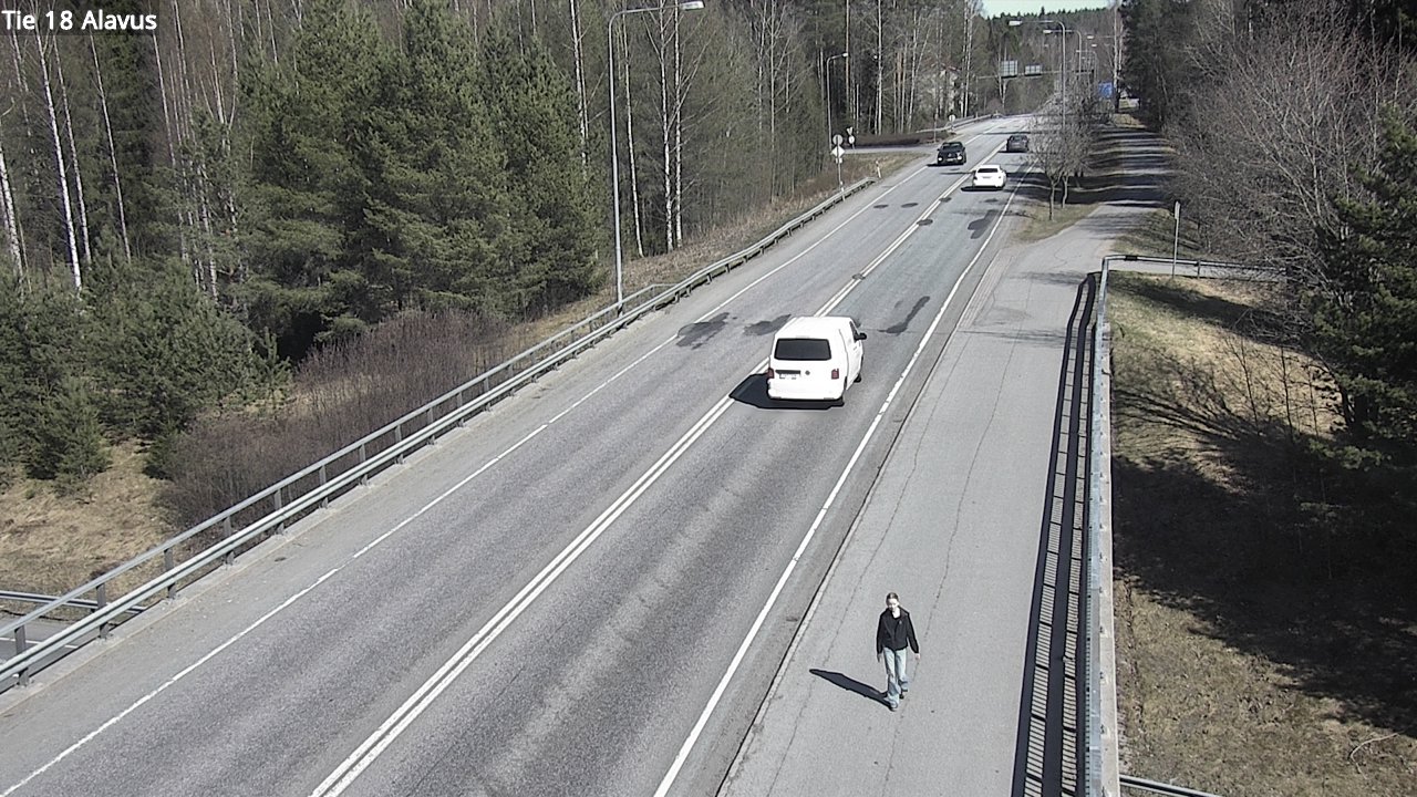 Weather Camera Image Väg 18 Alavo, Alavus, Etelä-Pohjanmaa