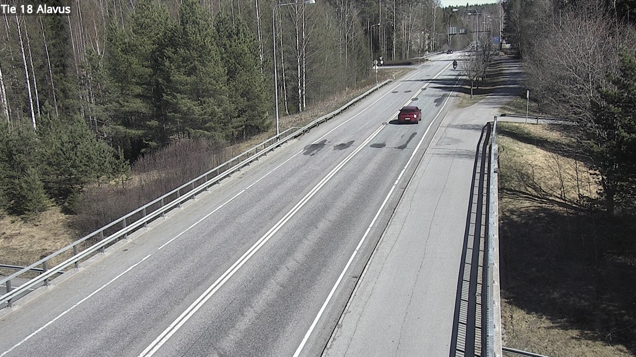 Weather Camera Image Väg 18 Alavo, Alavus, Etelä-Pohjanmaa