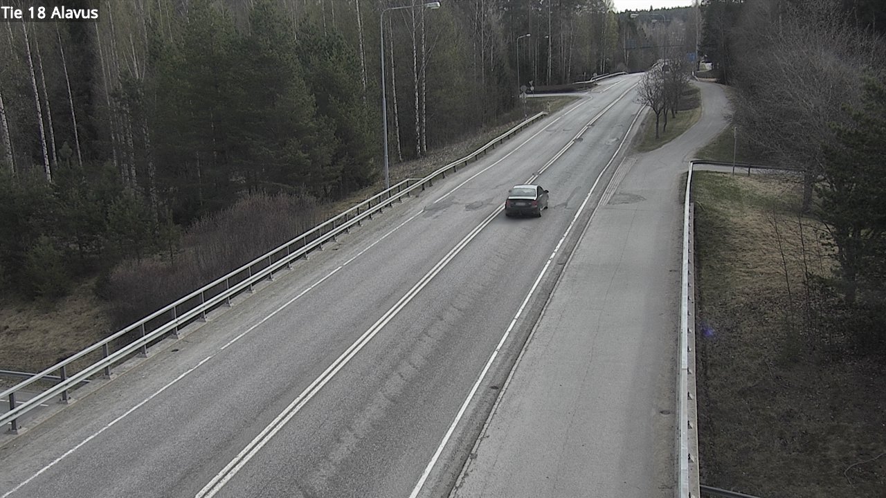 Weather Camera Image Road 18 Alavus, Alavus, Etelä-Pohjanmaa