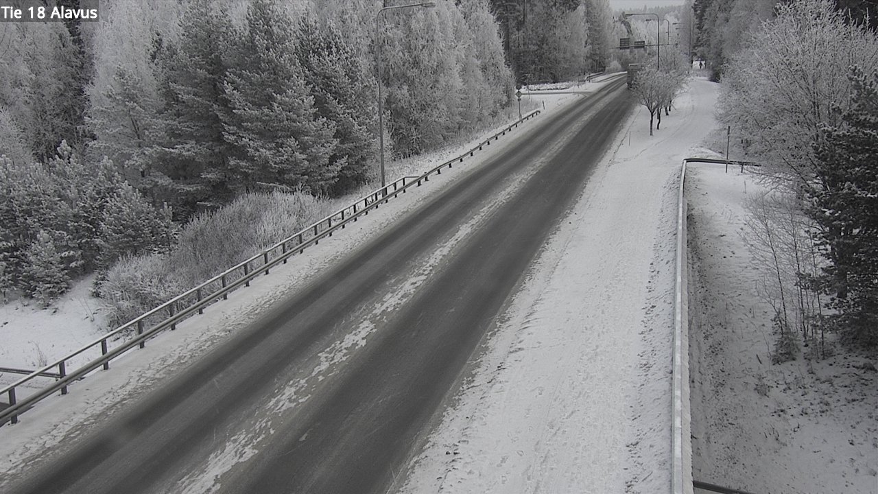 Weather Camera Image Väg 18 Alavo, Alavus, Etelä-Pohjanmaa