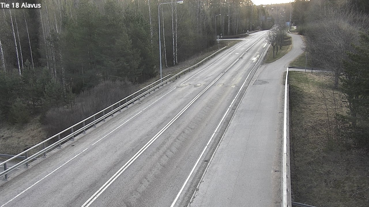 Weather Camera Image Road 18 Alavus, Alavus, Etelä-Pohjanmaa