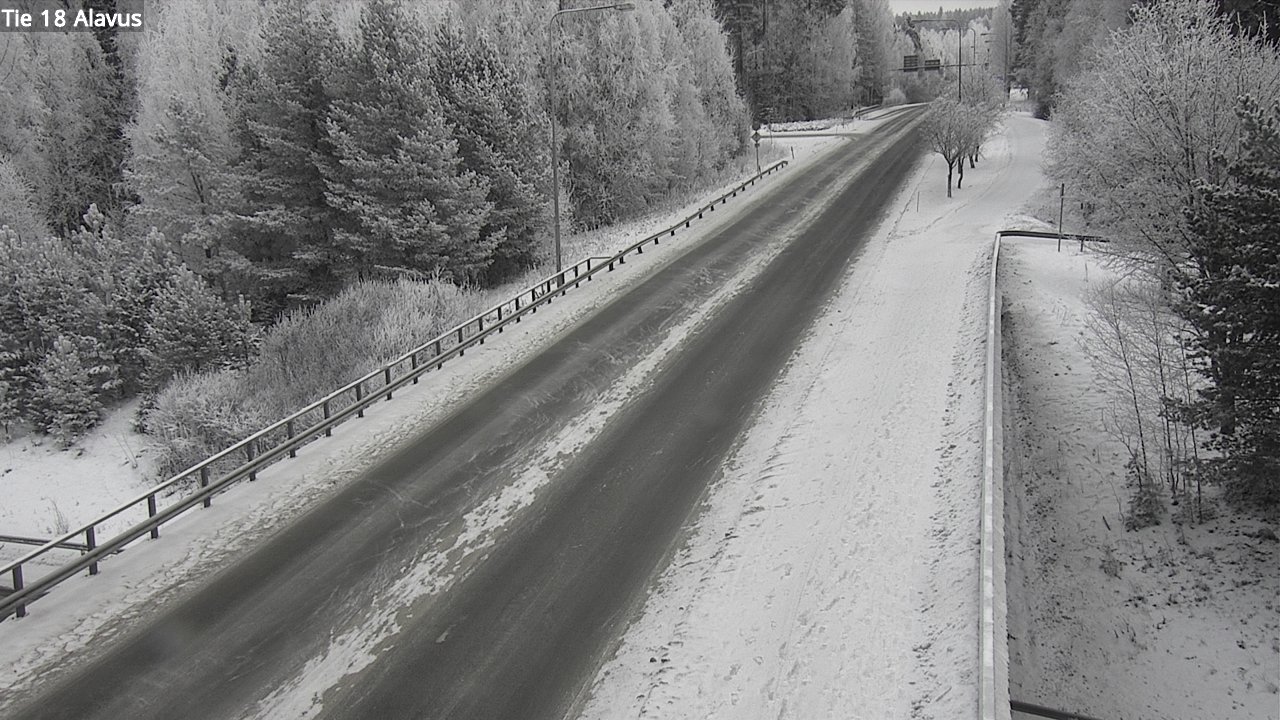 Weather Camera Image Väg 18 Alavo, Alavus, Etelä-Pohjanmaa