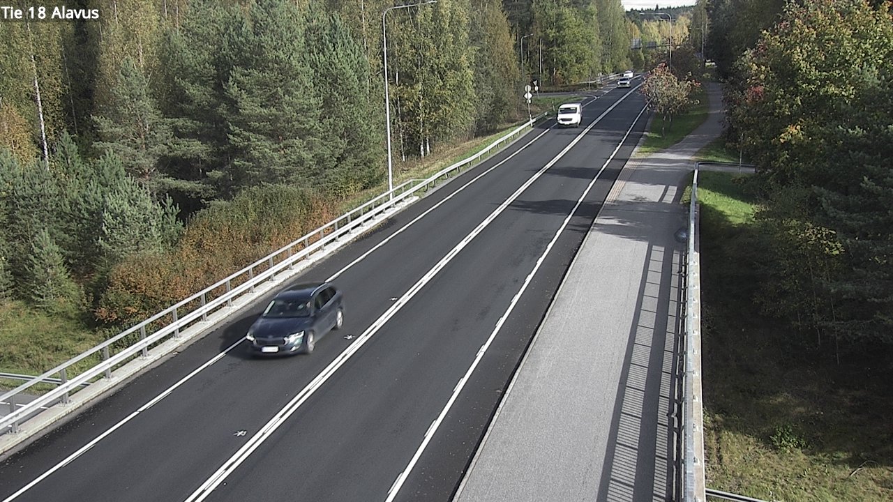 Weather Camera Image Road 18 Alavus, Alavus, Etelä-Pohjanmaa