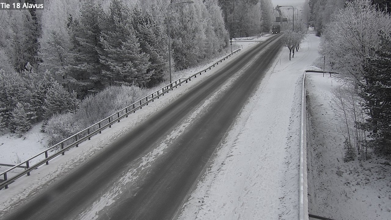 Weather Camera Image Väg 18 Alavo, Alavus, Etelä-Pohjanmaa
