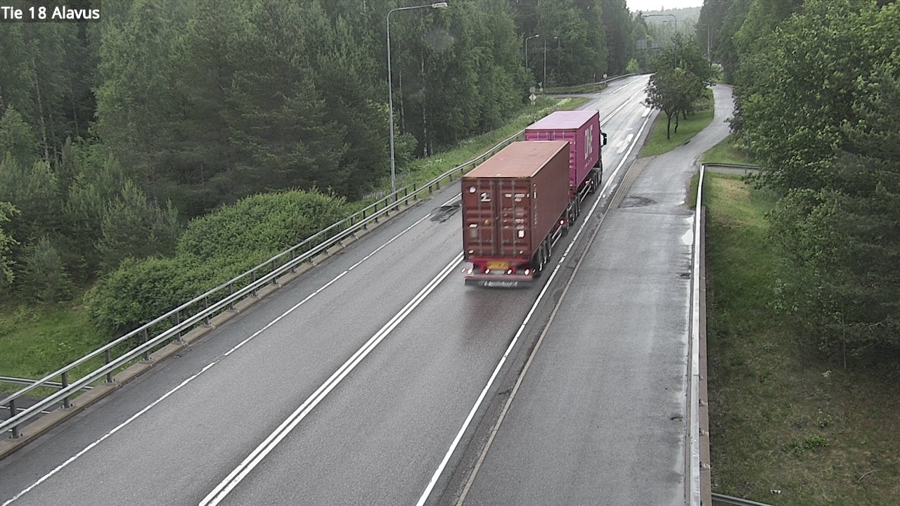 Weather Camera Image Road 18 Alavus, Alavus, Etelä-Pohjanmaa