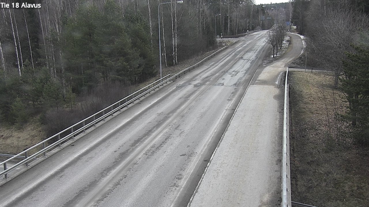 Weather Camera Image Väg 18 Alavo, Alavus, Etelä-Pohjanmaa