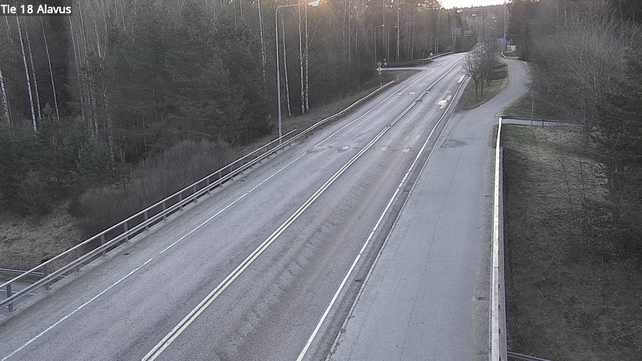 Weather Camera Image Road 18 Alavus, Alavus, Etelä-Pohjanmaa