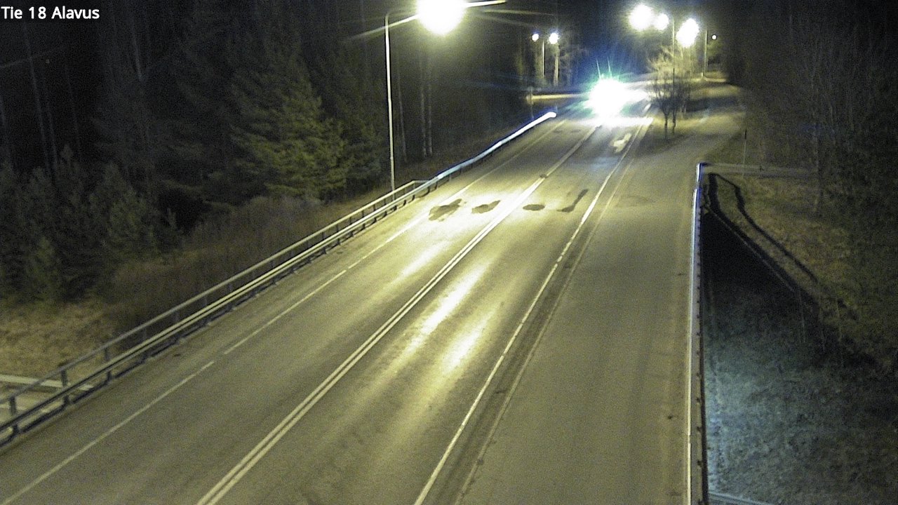 Weather Camera Image Väg 18 Alavo, Alavus, Etelä-Pohjanmaa