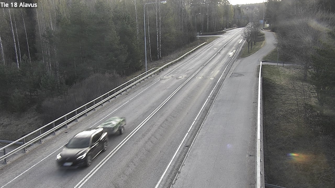 Weather Camera Image Road 18 Alavus, Alavus, Etelä-Pohjanmaa