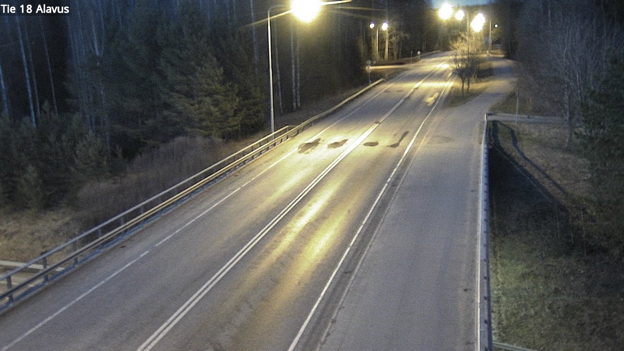 Weather Camera Image Road 18 Alavus, Alavus, Etelä-Pohjanmaa