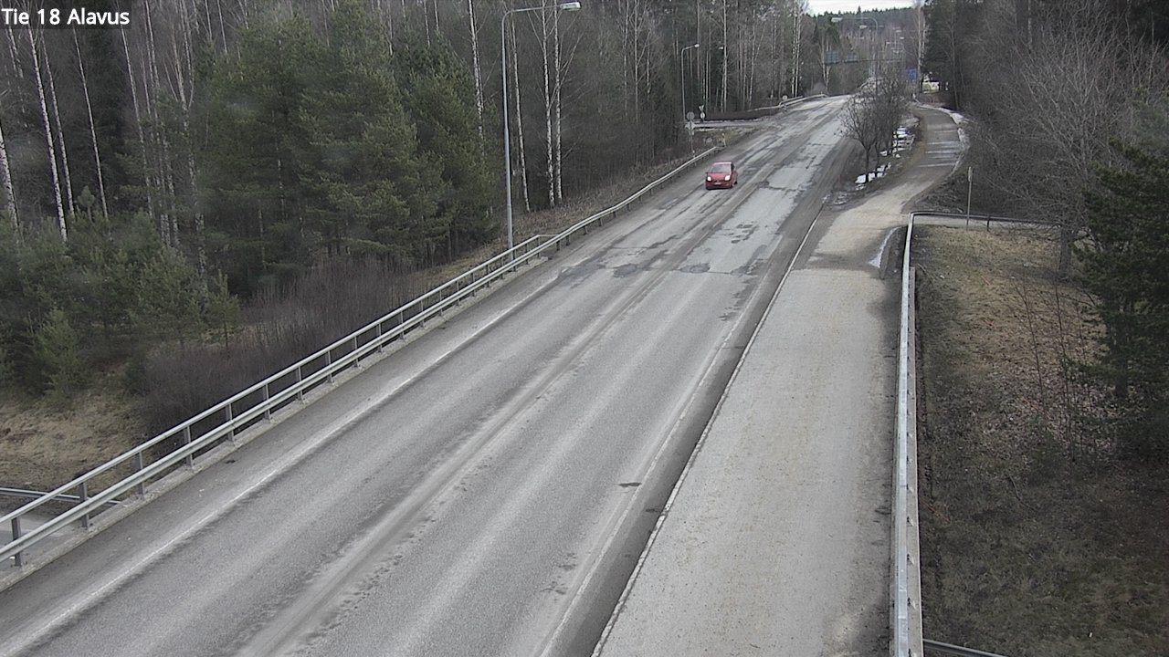 Weather Camera Image Väg 18 Alavo, Alavus, Etelä-Pohjanmaa