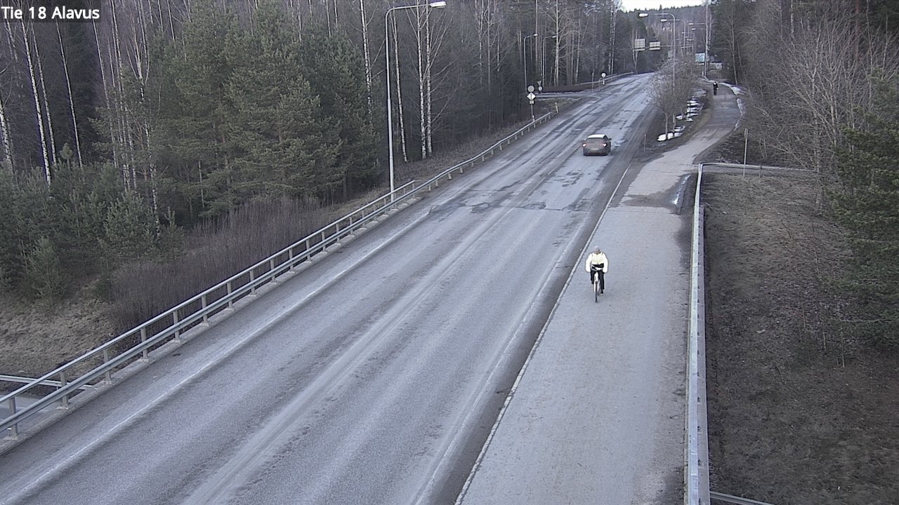 Weather Camera Image Road 18 Alavus, Alavus, Etelä-Pohjanmaa