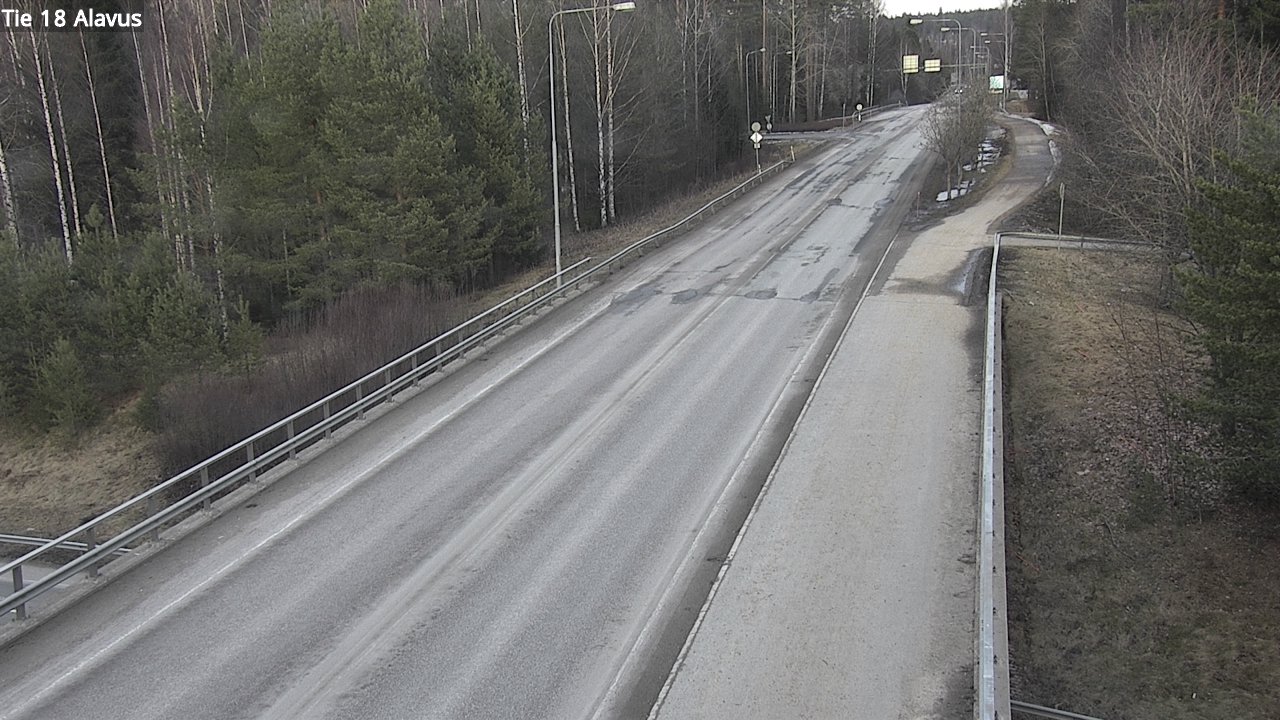 Weather Camera Image Road 18 Alavus, Alavus, Etelä-Pohjanmaa