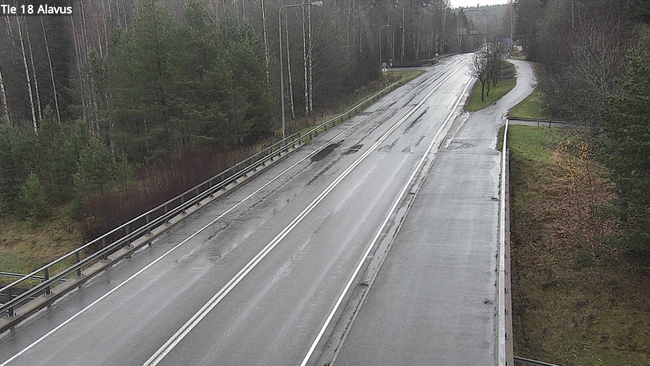 Weather Camera Image Väg 18 Alavo, Alavus, Etelä-Pohjanmaa