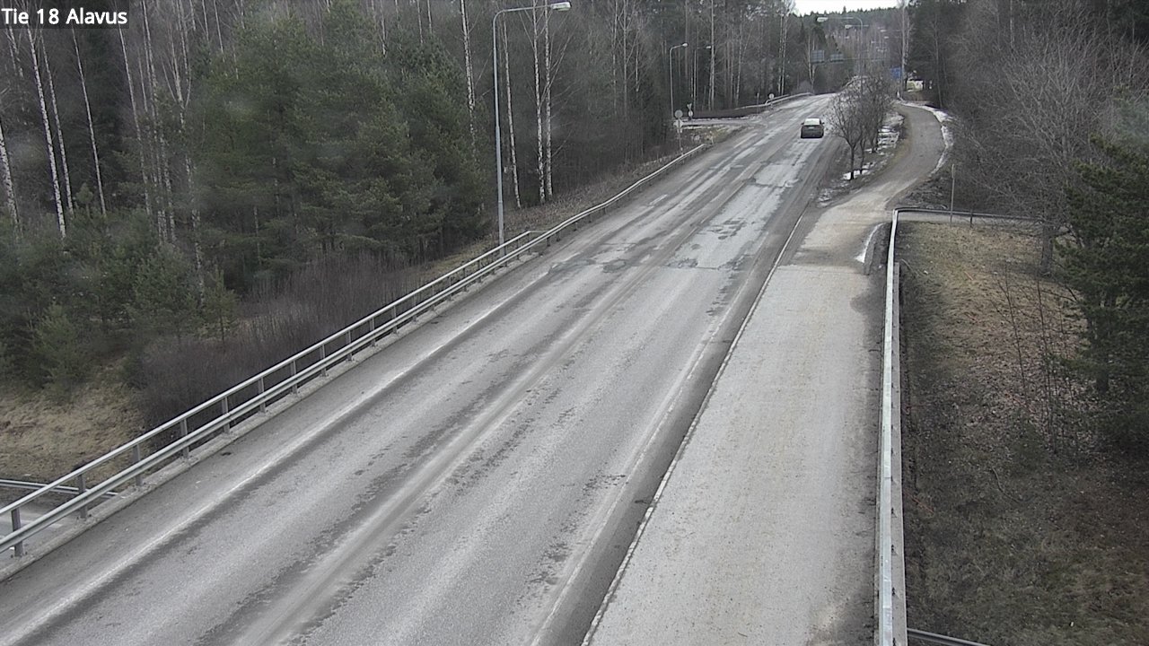 Weather Camera Image Väg 18 Alavo, Alavus, Etelä-Pohjanmaa