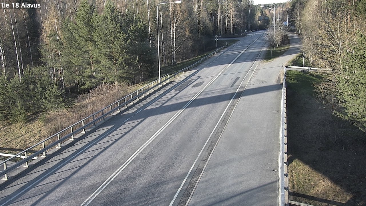 Weather Camera Image Road 18 Alavus, Alavus, Etelä-Pohjanmaa