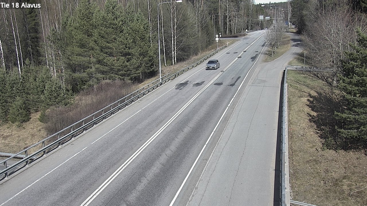 Weather Camera Image Väg 18 Alavo, Alavus, Etelä-Pohjanmaa