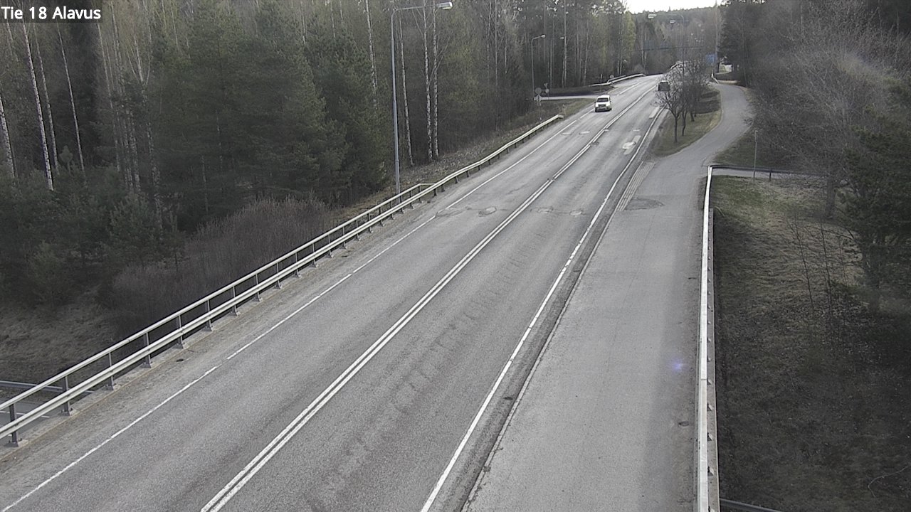 Weather Camera Image Road 18 Alavus, Alavus, Etelä-Pohjanmaa