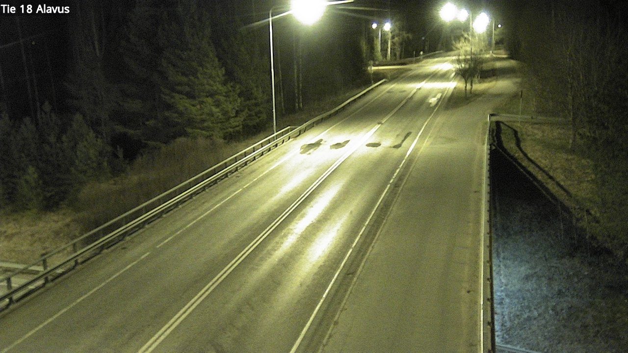 Weather Camera Image Väg 18 Alavo, Alavus, Etelä-Pohjanmaa