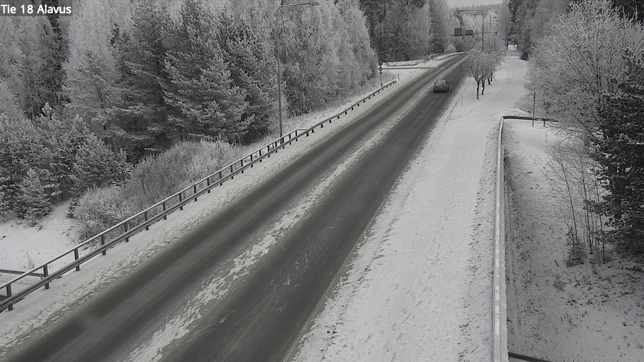 Weather Camera Image Väg 18 Alavo, Alavus, Etelä-Pohjanmaa