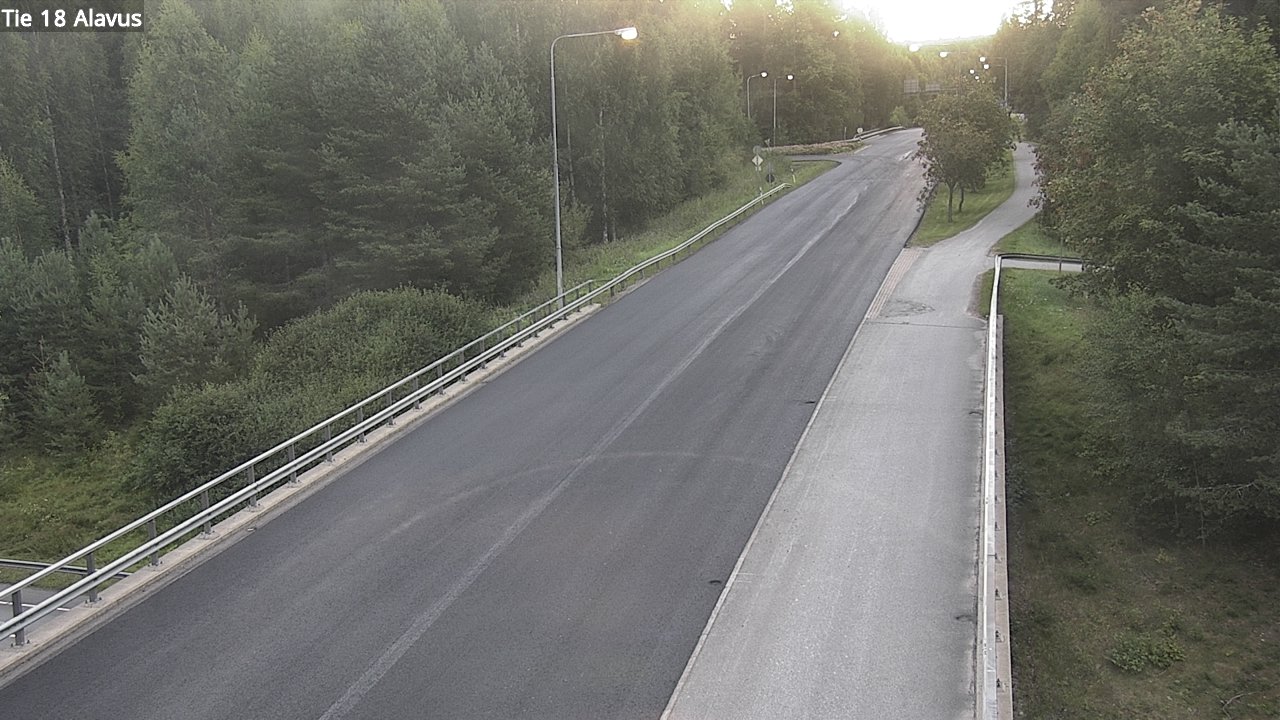 Weather Camera Image Road 18 Alavus, Alavus, Etelä-Pohjanmaa