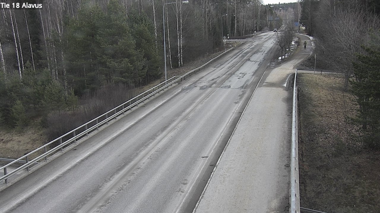 Weather Camera Image Väg 18 Alavo, Alavus, Etelä-Pohjanmaa
