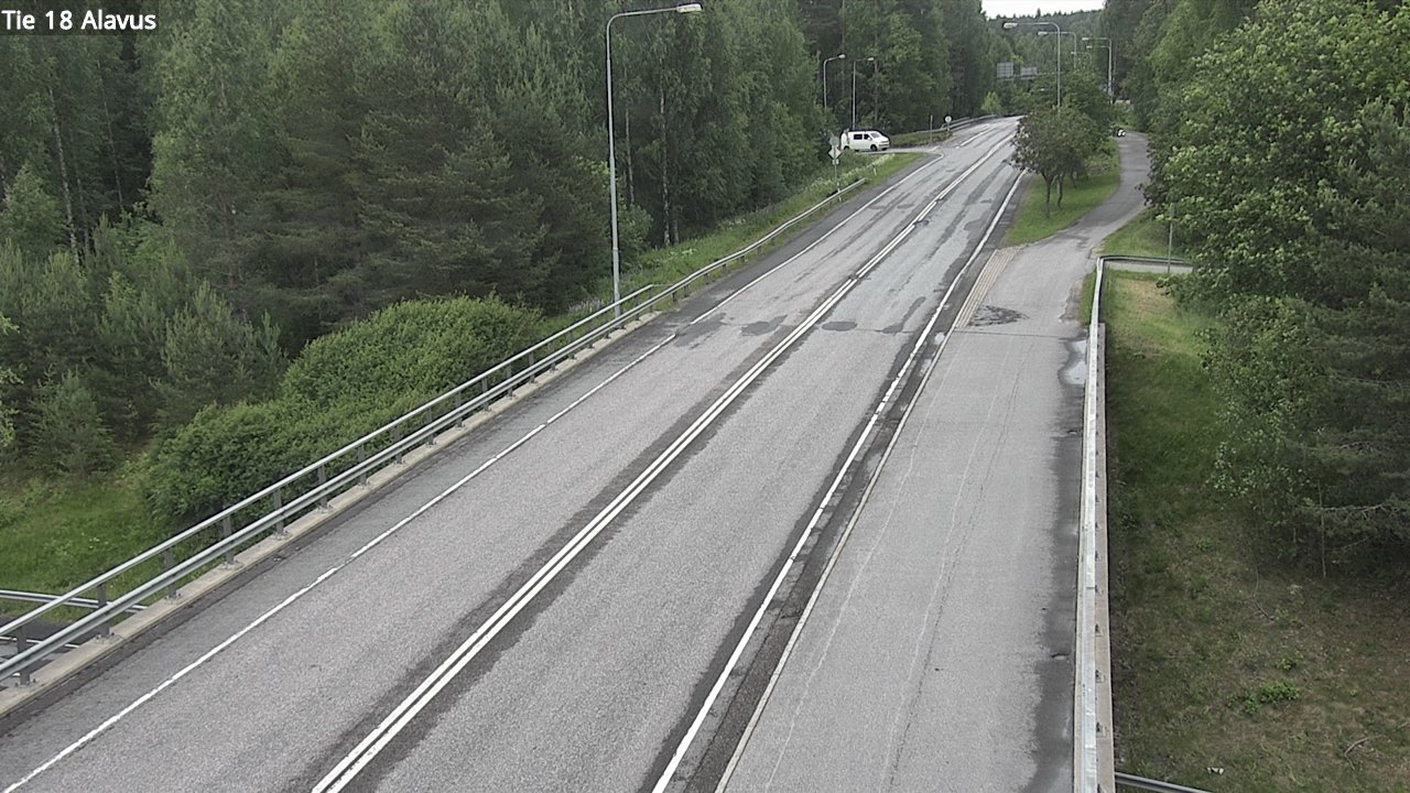 Weather Camera Image Väg 18 Alavo, Alavus, Etelä-Pohjanmaa