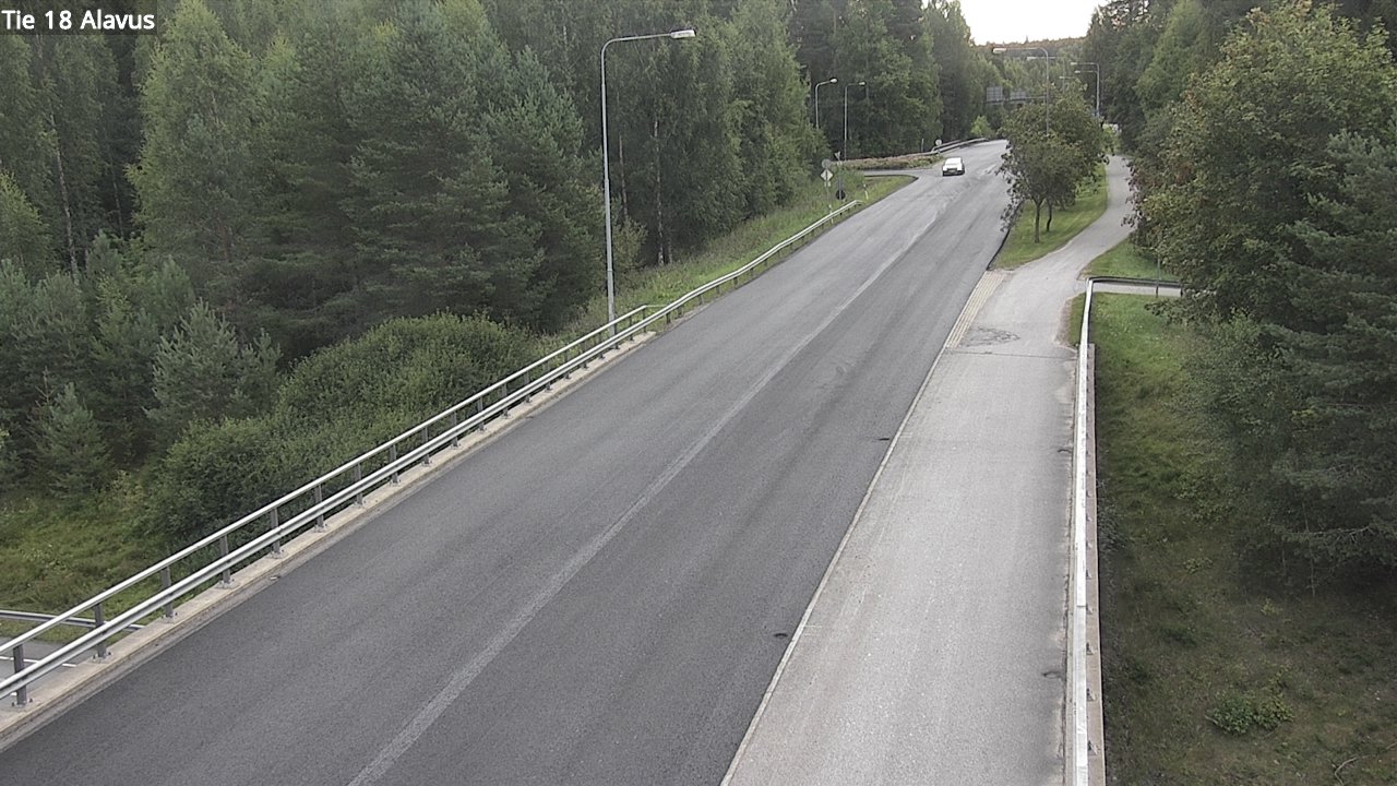 Weather Camera Image Road 18 Alavus, Alavus, Etelä-Pohjanmaa