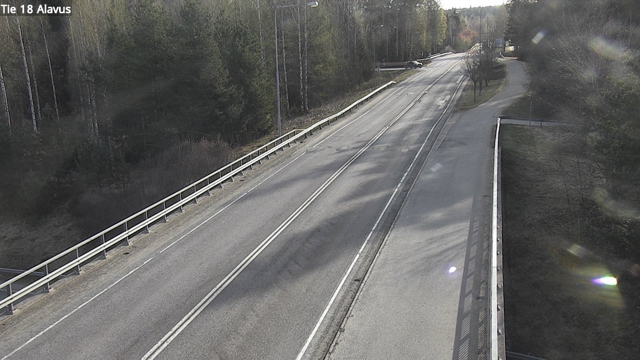Weather Camera Image Road 18 Alavus, Alavus, Etelä-Pohjanmaa