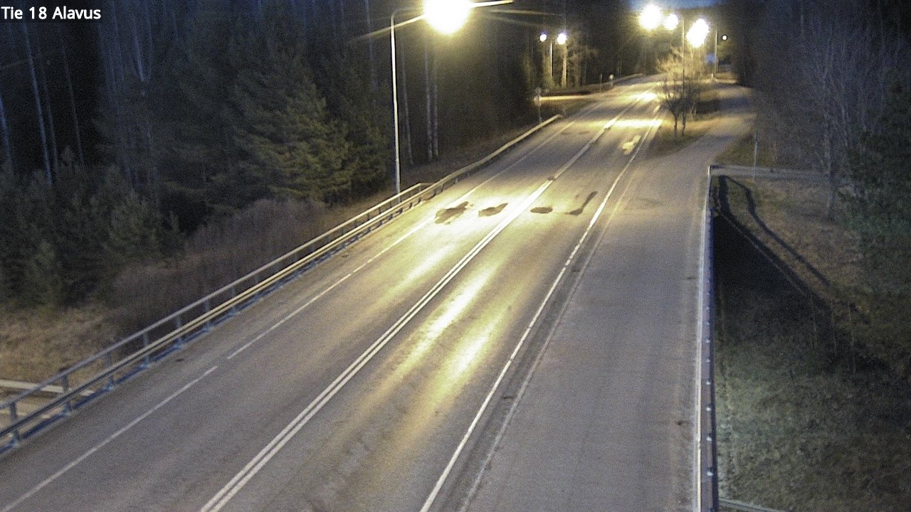 Weather Camera Image Väg 18 Alavo, Alavus, Etelä-Pohjanmaa