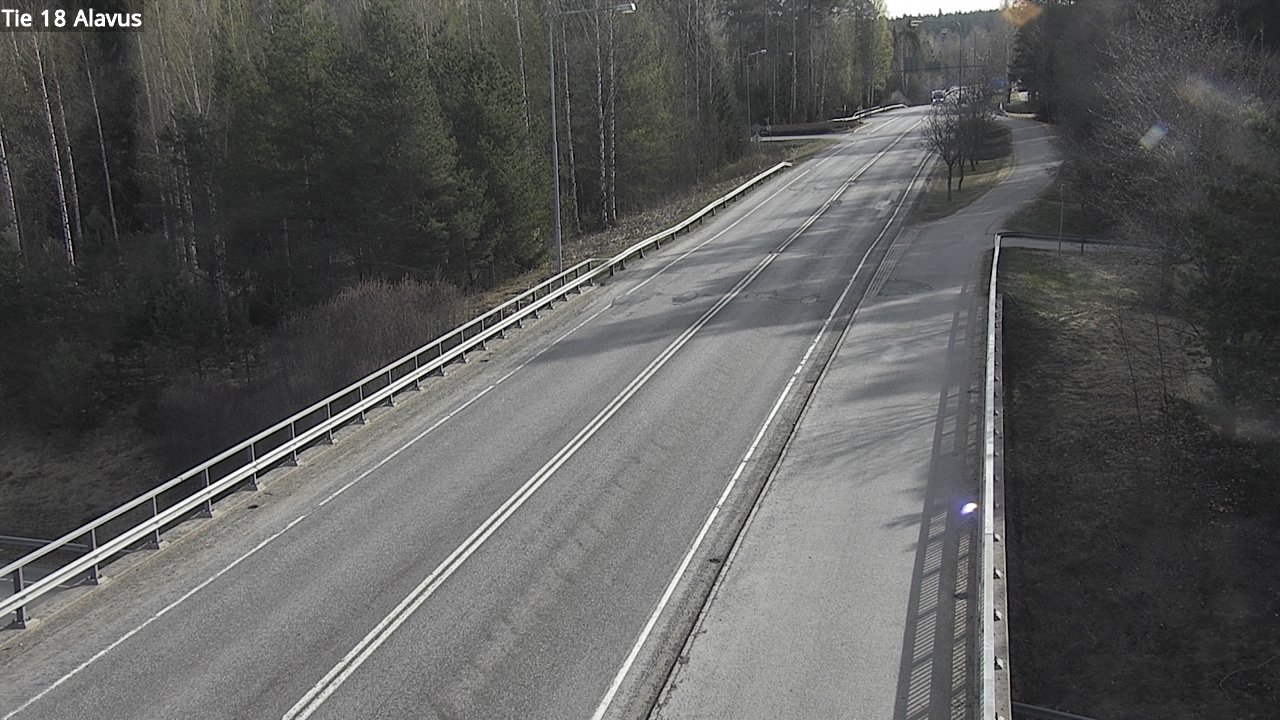Weather Camera Image Road 18 Alavus, Alavus, Etelä-Pohjanmaa