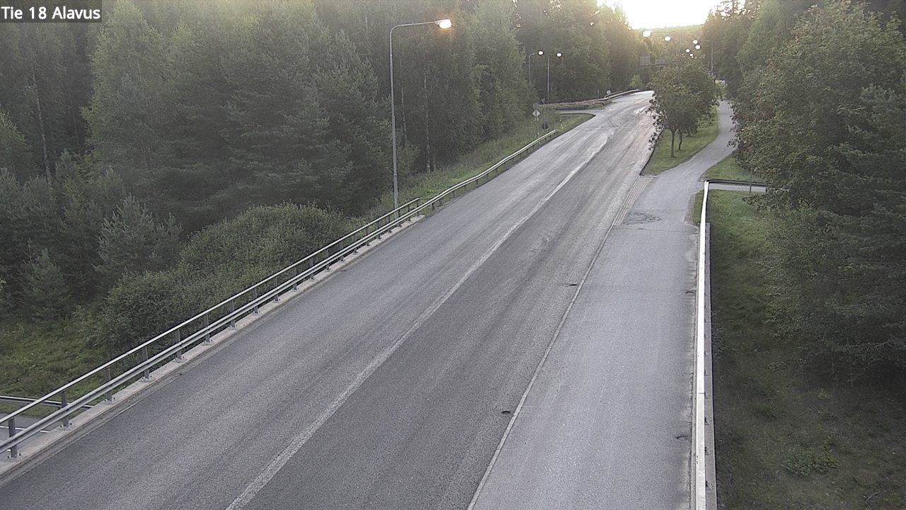 Weather Camera Image Road 18 Alavus, Alavus, Etelä-Pohjanmaa