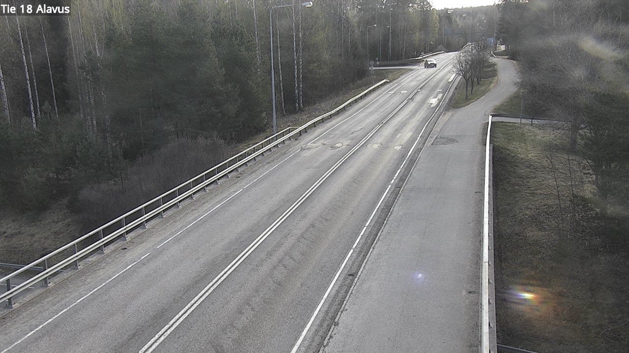 Weather Camera Image Road 18 Alavus, Alavus, Etelä-Pohjanmaa