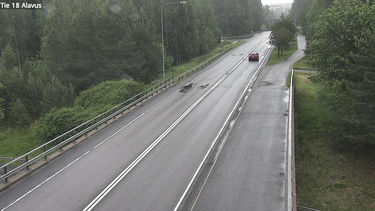Weather Camera Image Road 18 Alavus, Alavus, Etelä-Pohjanmaa