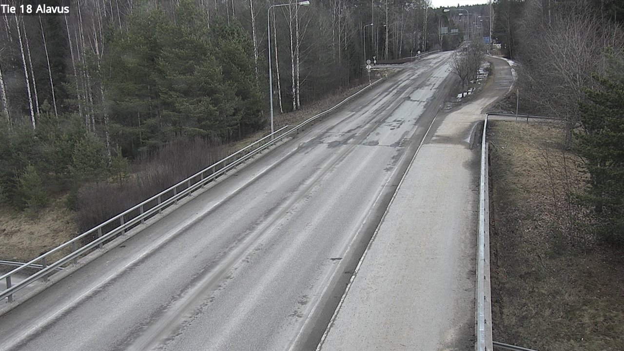 Weather Camera Image Väg 18 Alavo, Alavus, Etelä-Pohjanmaa