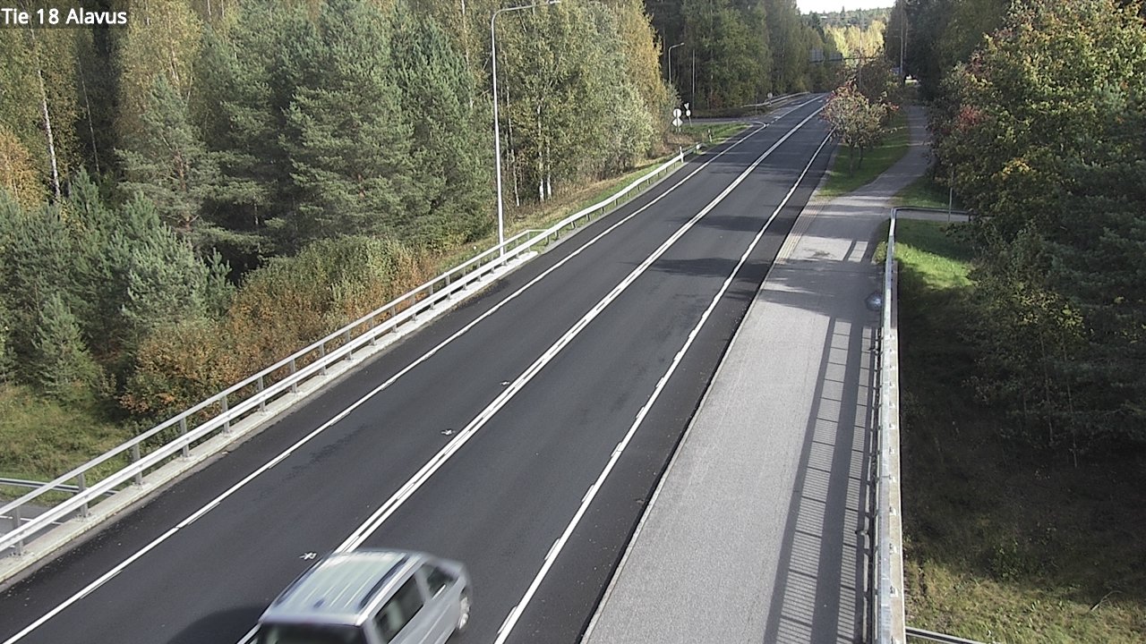 Weather Camera Image Road 18 Alavus, Alavus, Etelä-Pohjanmaa