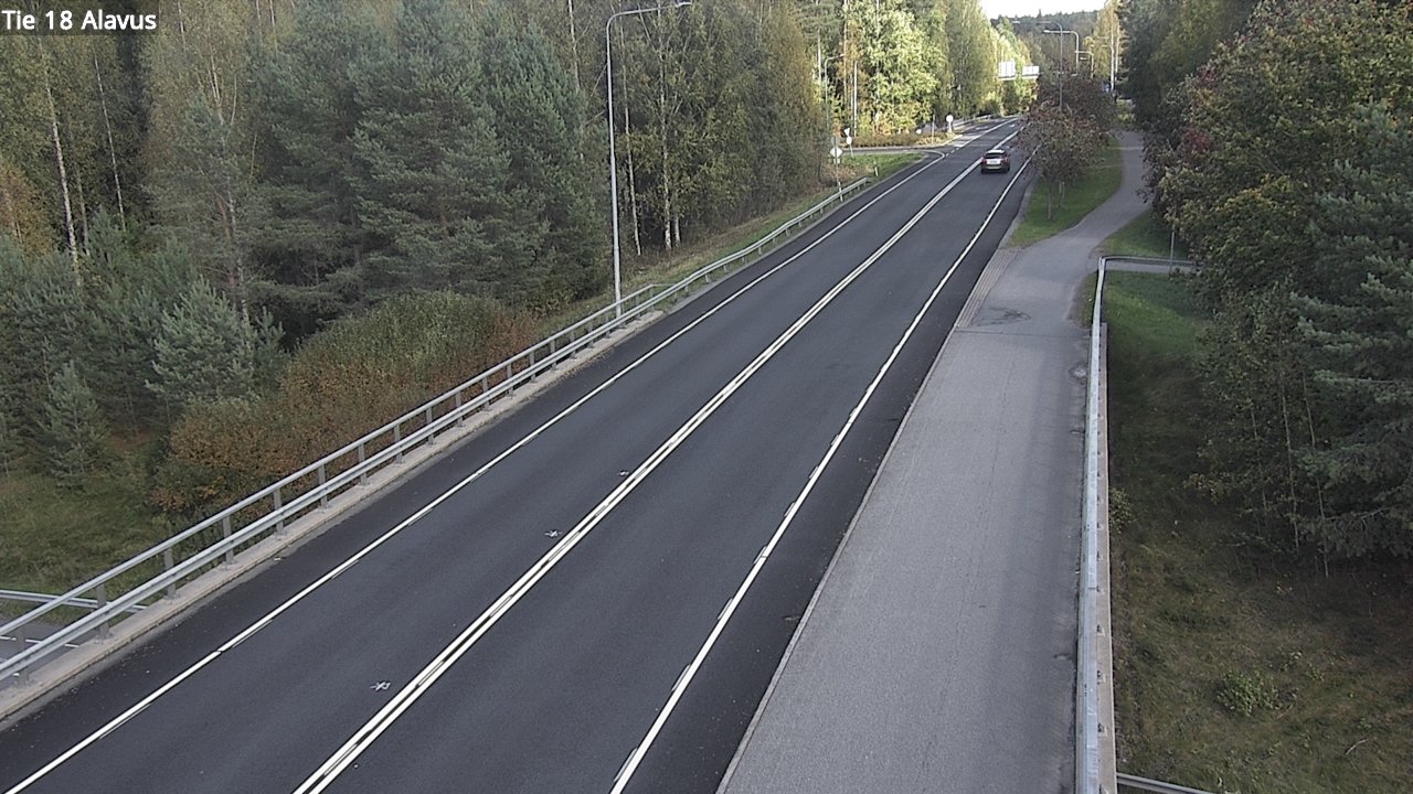 Weather Camera Image Road 18 Alavus, Alavus, Etelä-Pohjanmaa