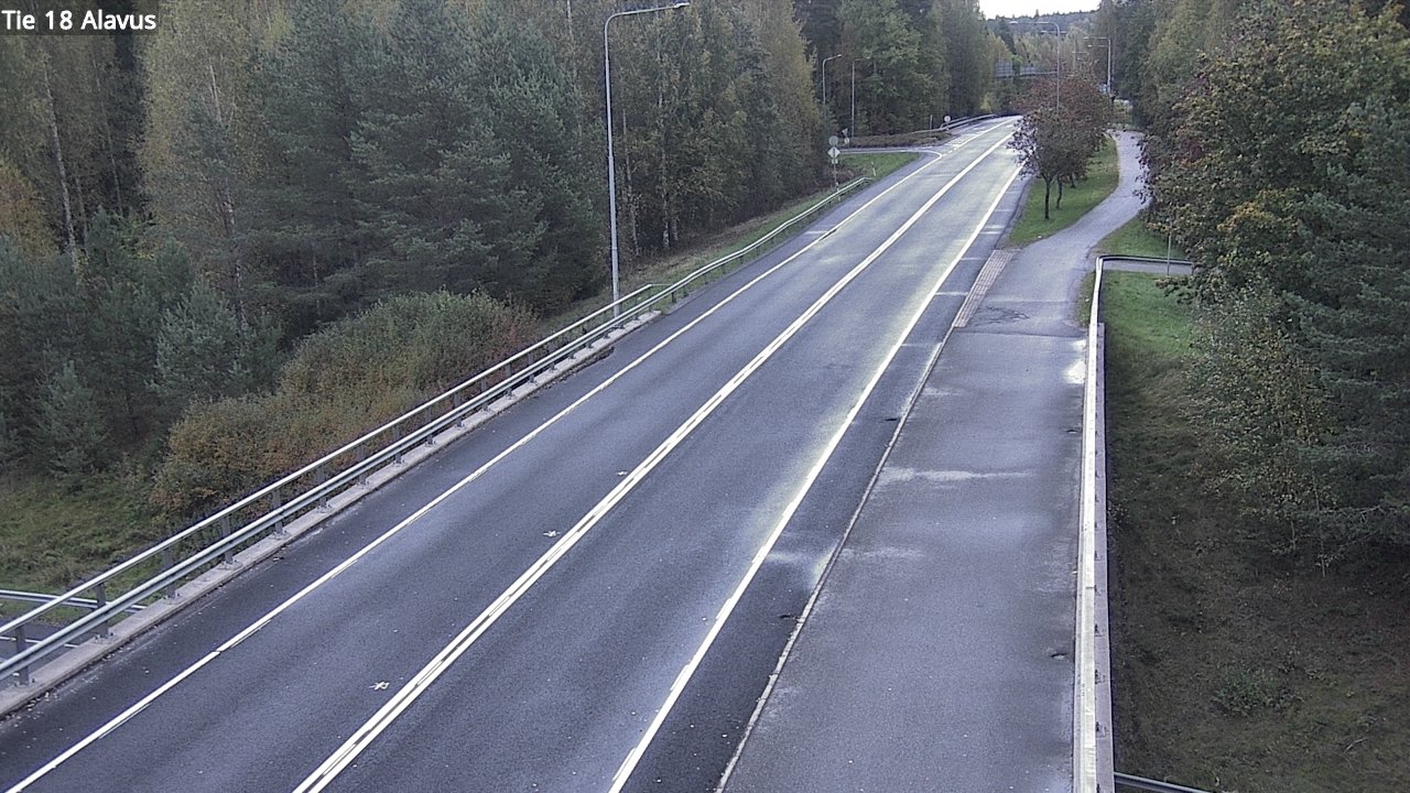 Weather Camera Image Road 18 Alavus, Alavus, Etelä-Pohjanmaa