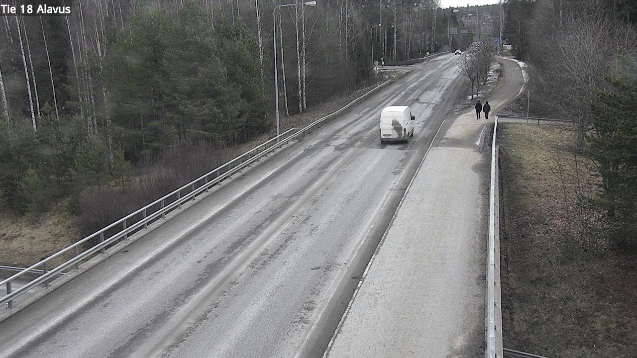 Weather Camera Image Väg 18 Alavo, Alavus, Etelä-Pohjanmaa