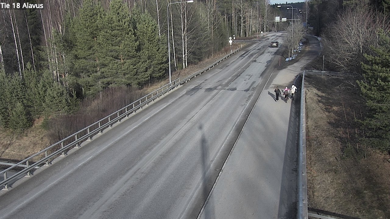 Weather Camera Image Road 18 Alavus, Alavus, Etelä-Pohjanmaa