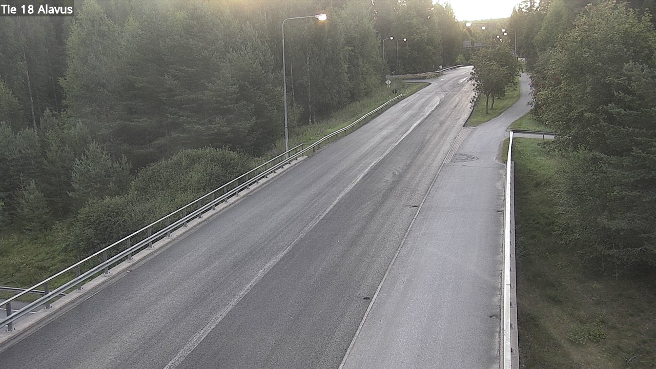 Weather Camera Image Road 18 Alavus, Alavus, Etelä-Pohjanmaa