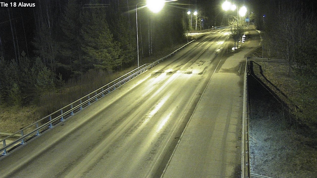 Weather Camera Image Road 18 Alavus, Alavus, Etelä-Pohjanmaa