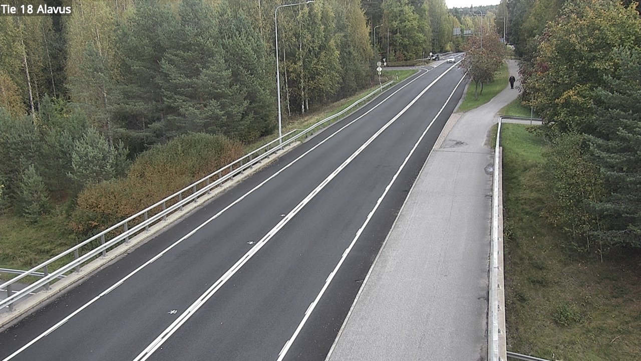 Weather Camera Image Road 18 Alavus, Alavus, Etelä-Pohjanmaa