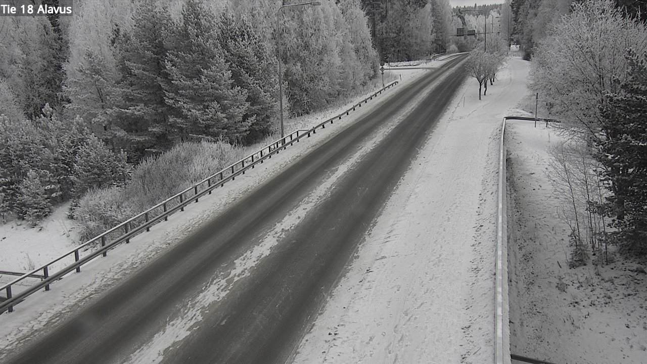 Weather Camera Image Väg 18 Alavo, Alavus, Etelä-Pohjanmaa