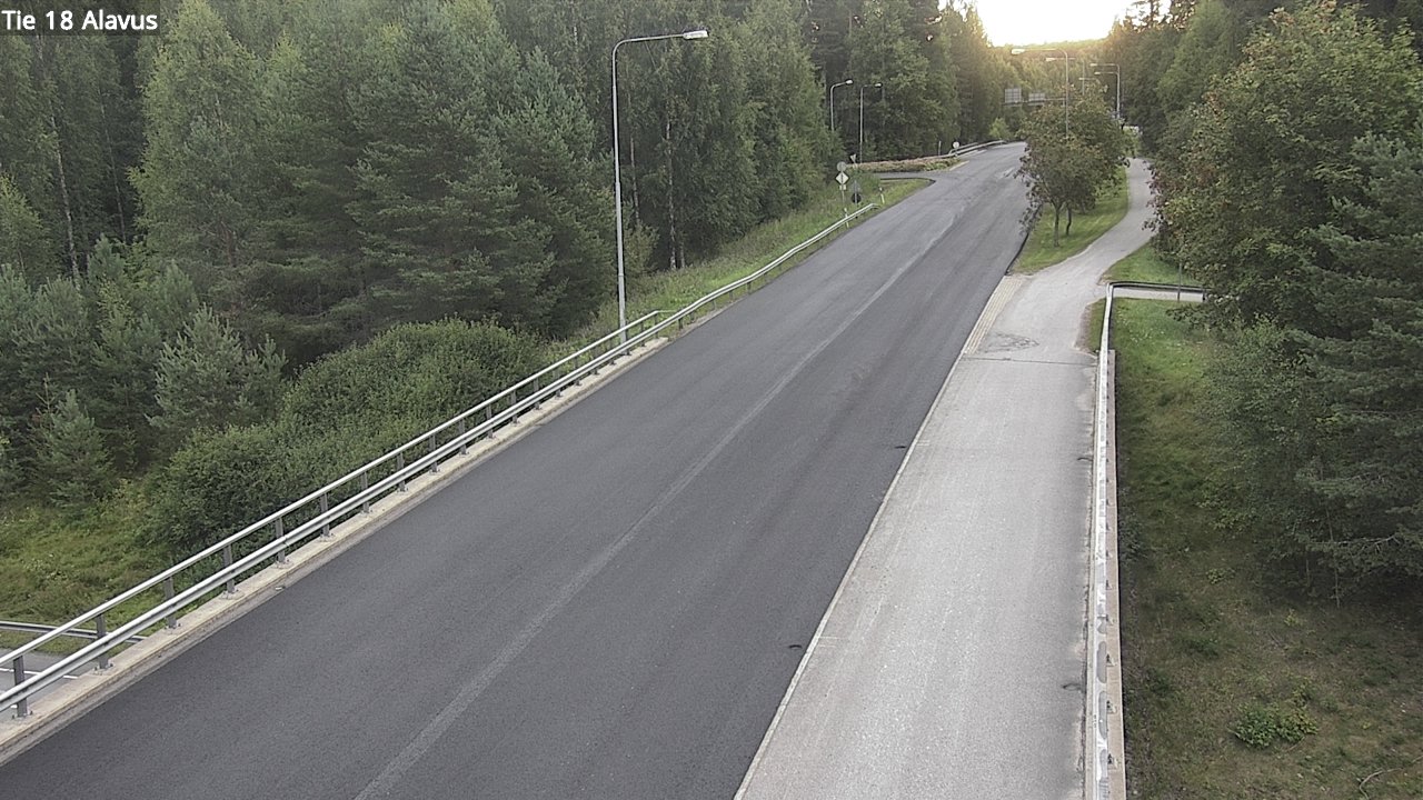 Weather Camera Image Road 18 Alavus, Alavus, Etelä-Pohjanmaa